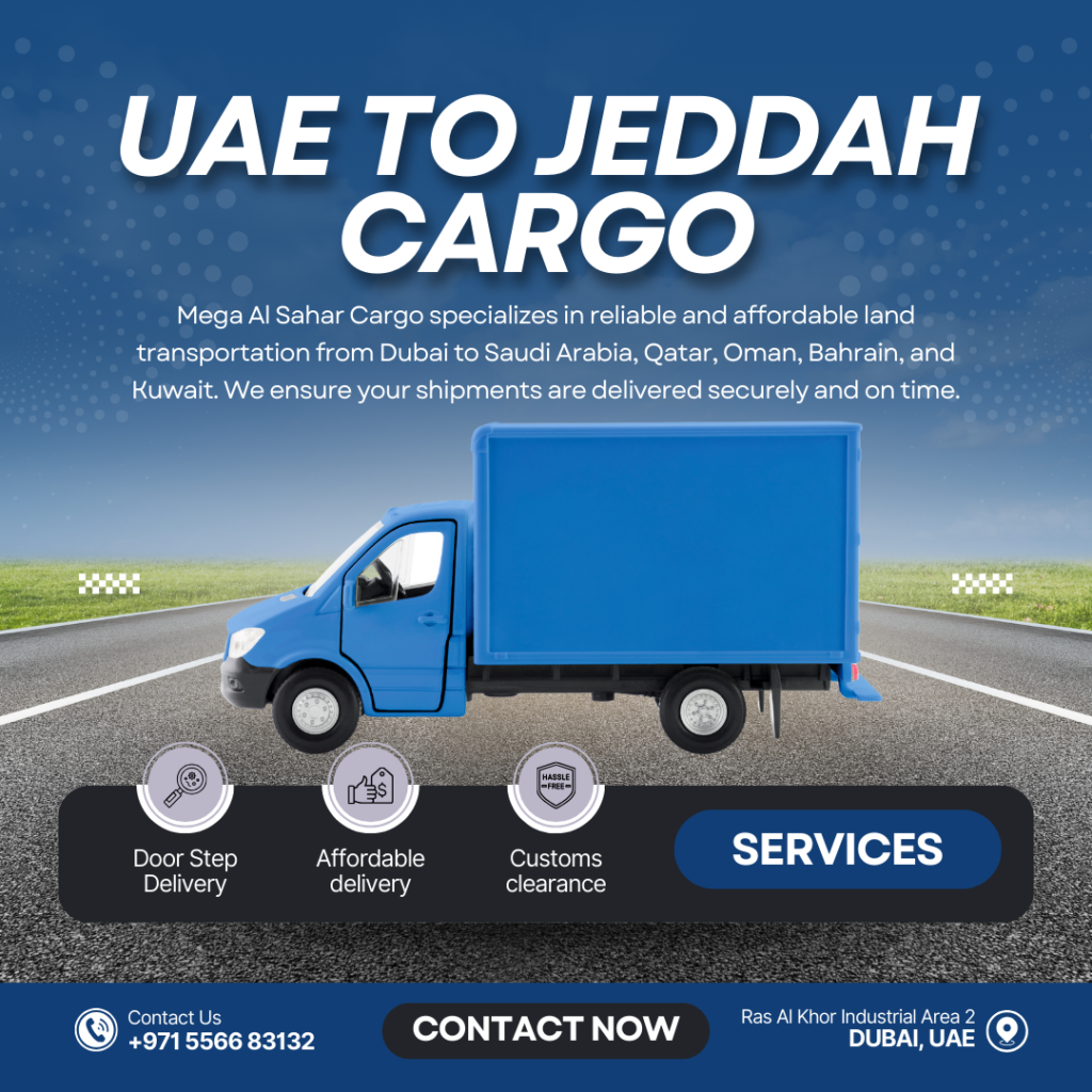 UAE to Jeddah Cargo