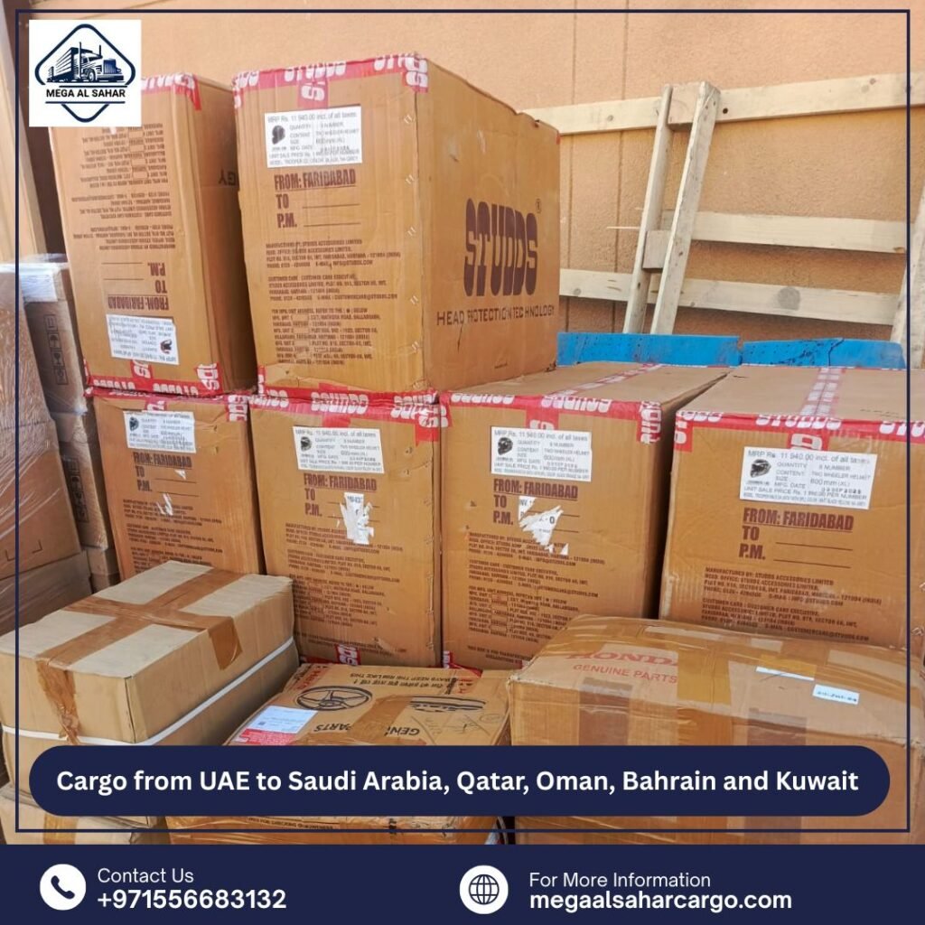 Dubai to Riyadh cargo